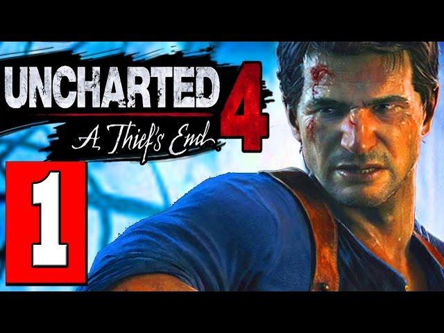 Uncharted 4 A Thiefs End Walkthrough Part 1 Full Game Let's Play Review Playthrough [HD] PS4