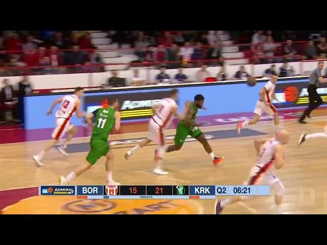 DENIED! Block by Bojan Tomašević! (Borac - Krka, 12.3.2022)