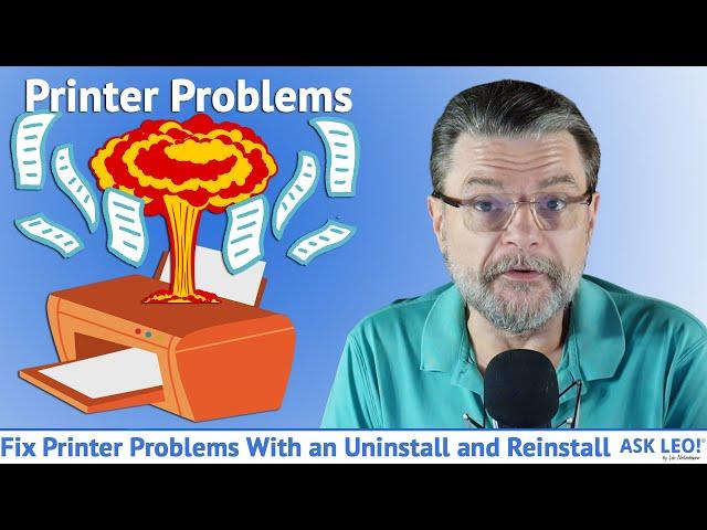 Fix Printer Problems With an Uninstall and Reinstall in Windows 10