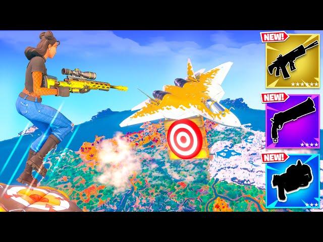 UNBEATABLE Trickshot Race For Loot in Fortnite