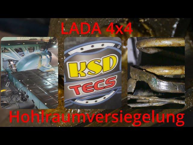 LADA NIVA Hohlraumkonservierung