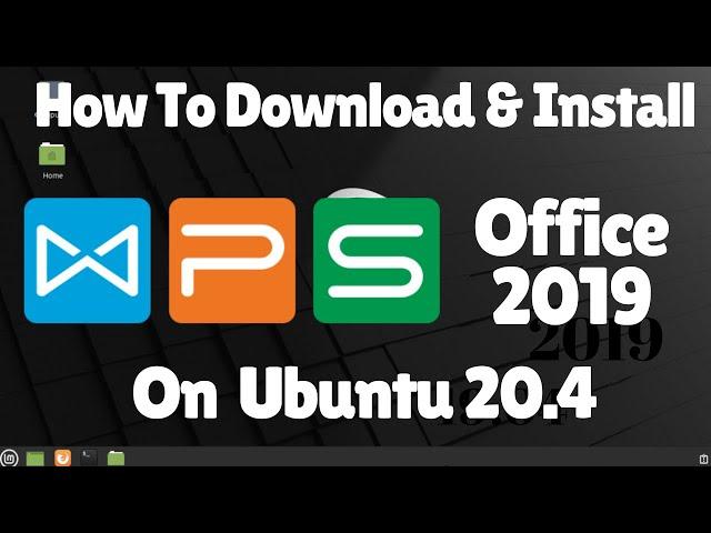 How to install wps office 2019 in Ubuntu 20.04, Kali linux