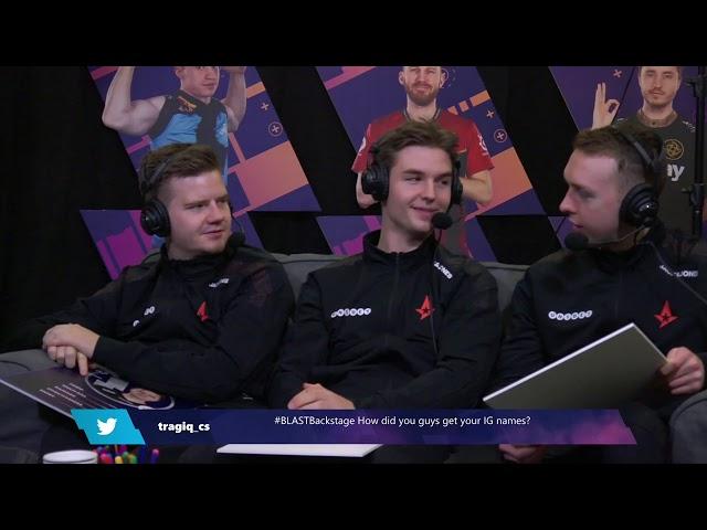 Xyp9x or Xyp9x? The Astralis nicknames | BLAST Backstage