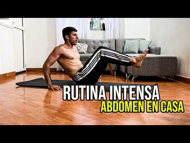 RUTINA INTENSA DE ABDOMEN - Vientre Plano En Casa