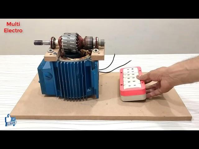 Making Powerful 230V Free Energy By Magnetic Alternator And 230 Volt DC Rotor