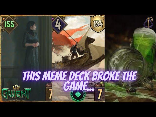 GWENT | This Forbidden Meme Deck Broke The Game | Heaymaey Protector - Tainted Ale