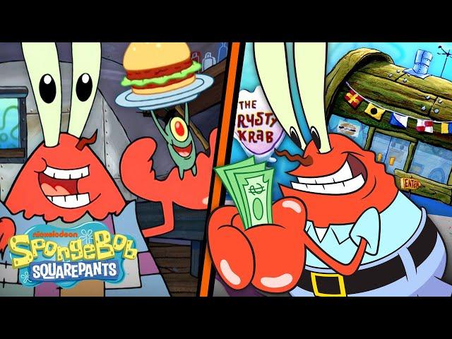 COMPLETE Krusty Krab Timeline  | 90 Minute Compilation | SpongeBob