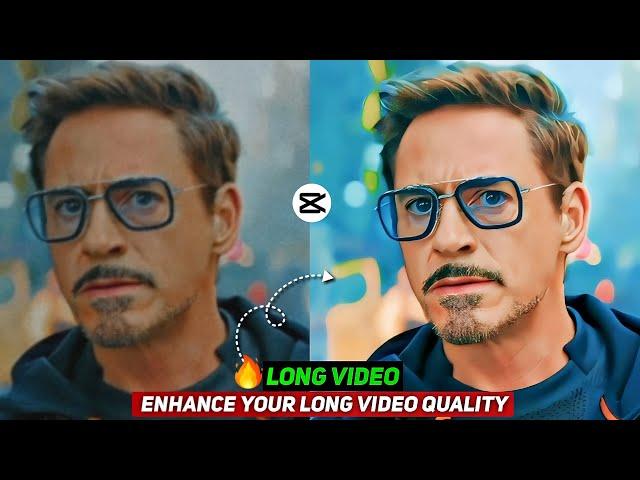 How to Convert Normal Video to 4K ultra hd in android | normal video ko hd video kaise banaye CapCut