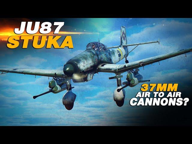 Turning The 37mm Cannons into Air To Air Cannons in the Ju87 Stuka | IL-2 Sturmovik Great Battles |