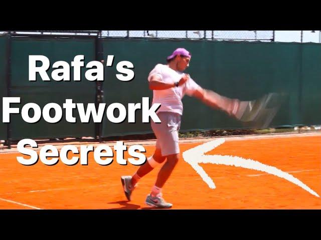 Rafa Nadal’s childhood FOOTWORK drill revealed!