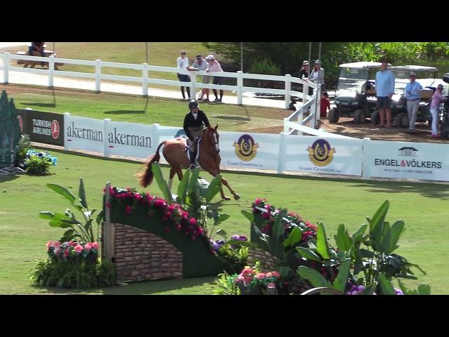 Winning Round: $50,000 USHJA International Hunter Derby (Handy Round)