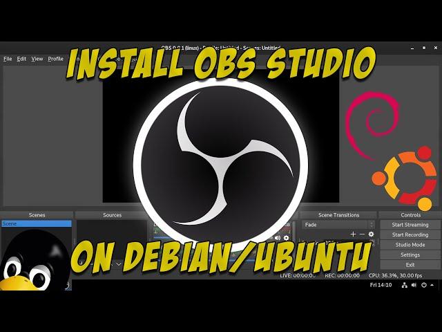 Install OBS Studio on Debian/Ubuntu