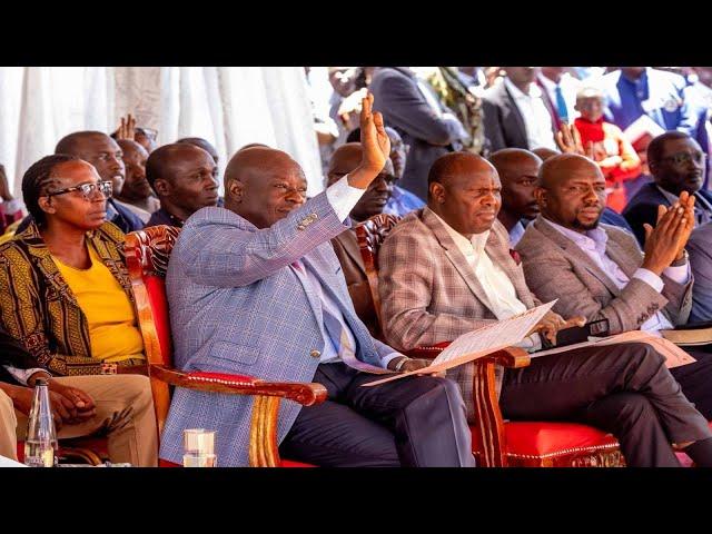 Live:Dp Gachagua and Nandi Uda leaders Attends Burial Service of Mama Hellena Jepkosgei in Nandi!!!!