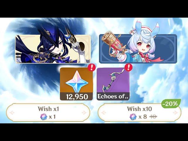 12,350 PRIMOGEMS FOR F2P PLAYERS! 77 FREE PULLS For Clorinde and Sigewinne - Genshin Impact