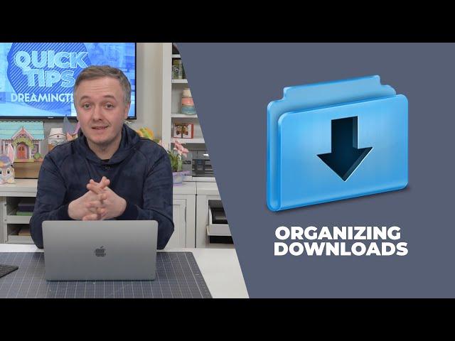 Organizing SVG File Downloads / Downloads Folder for Cricut, Silhouette and Scan N Cut - Mac and PC