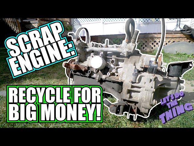 How To Recycle An Engine For Money - Simple Motor Inspection - How Much Is A Scrap Engine Worth?