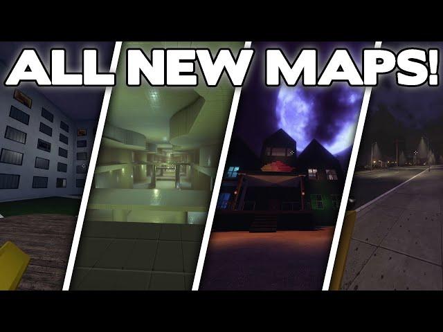 ALL NEW MAPS In Nico's Nextbots [BIRTHDAY] | Roblox Nico's Nextbots