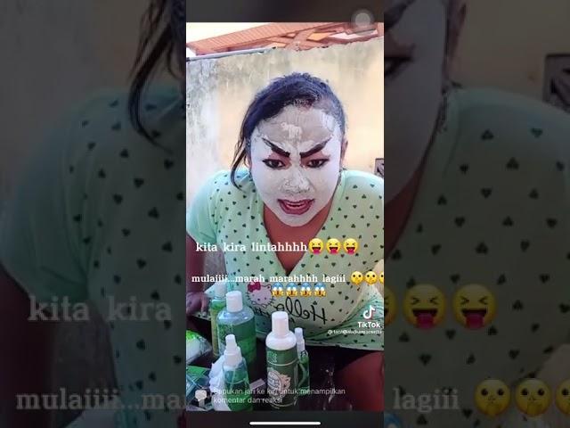 tante lala pake masker #trending    |sampe retak sambil ngelawak #lucu