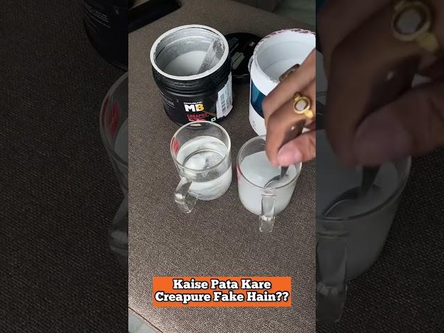 Identify Fake Creapure  Original Creatine 