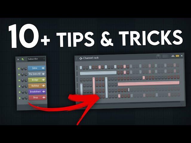 10+ Life Changing FL Studio Tips, Tricks & Features (INSANE)