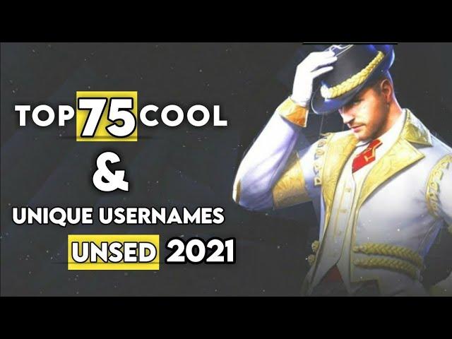 Top 75 Cool And Unique Usernames for Pubg Mobile | Best Names For Pubg Player | Unused 2022