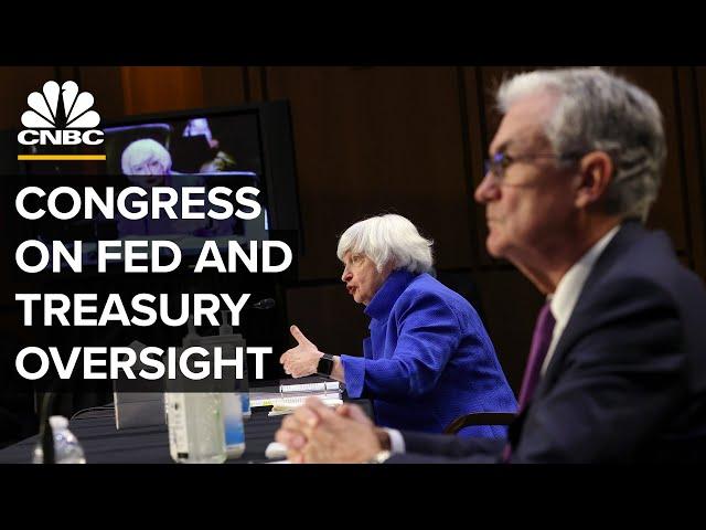 Fed Chair Jerome Powell and Treasury Secretary Janet Yellen testify before Congress — 11/30/21