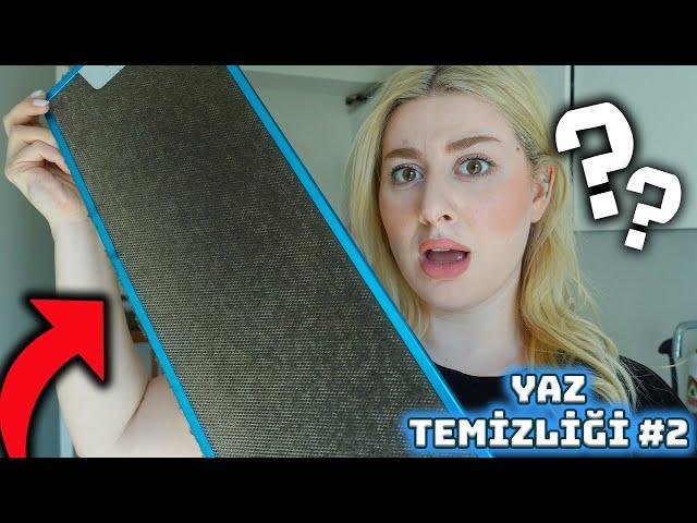 YAZ TEMİZLİĞİNE DEVAM ️ İLK KEZ ASPİRATÖR TEMİZLEDİM 