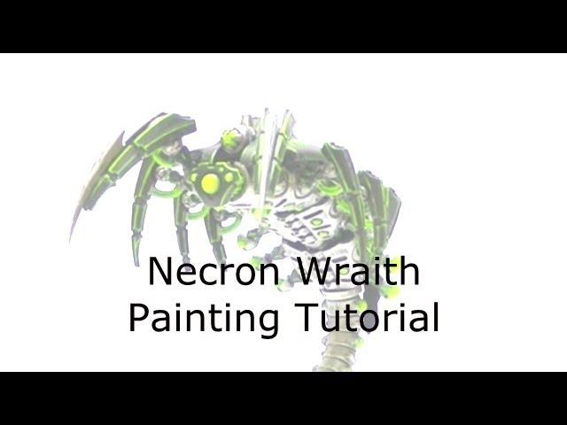 How to Paint a Necron Wraith