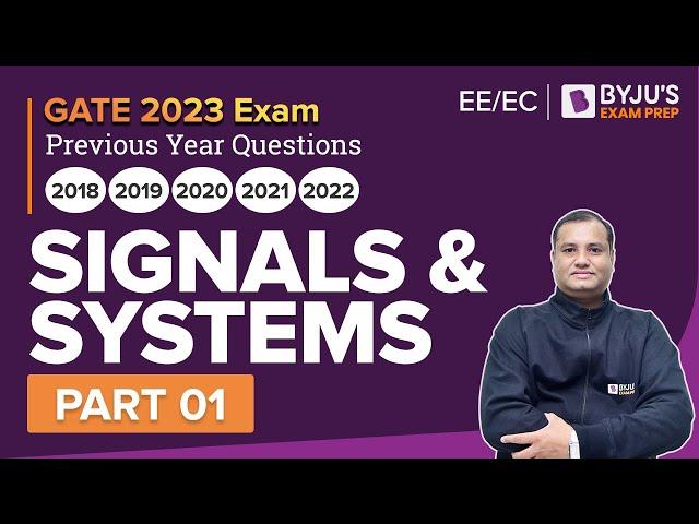 Signals and Systems Previous Year Question (Part-1) | GATE Electrical, Electronics and Communication