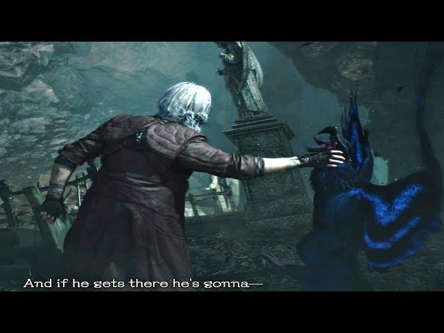 Devil May Cry 5 - Dante Wakes Up After Urizen Knockout Cutscene