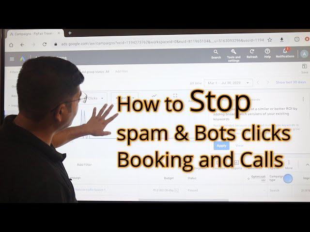 how to stop spam traffic in google ads