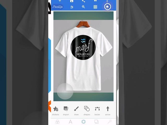 Tutorial Buat Mock Up Kaos dengan Aplikasi PixelLab. (click Channel untuk video lengkapnya)