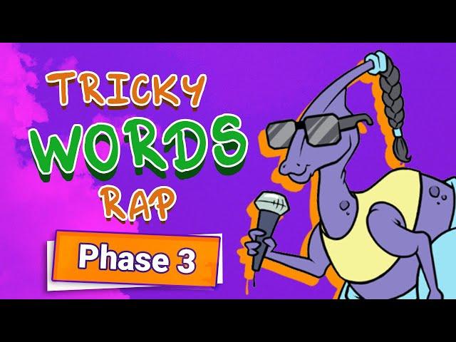 The Tricky Words Song - Phase 3 Phonics (Part 1)! | Twinkl Kids Tv