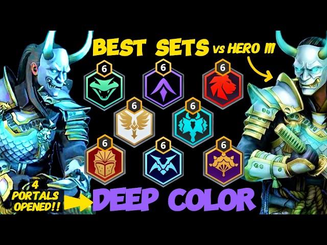 Exclusive!!! | CRUSH HERO III & DEEP Color Walkthrough! | Shadow Fight 3