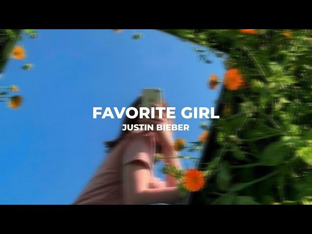 Justin Bieber - Favorite Girl (Slowed + Reverb) "You're who I'm thinking of"