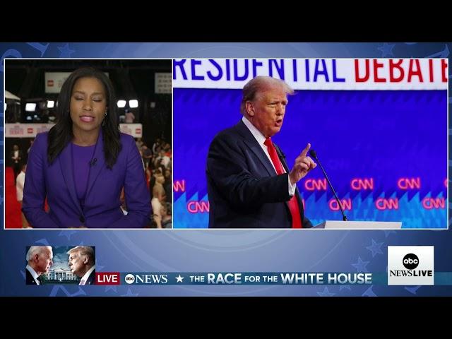 Rachel Scott on Trump campaign's reaction to presidential debate