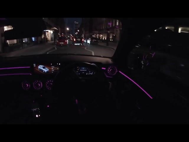 2020 Mercedes A Class 200d POV NightDrive in Mayfair !