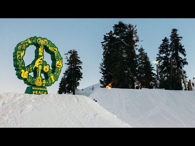 Boreal Pop Up Park—Woodward Tahoe's Disappearing Peace Park Edit!