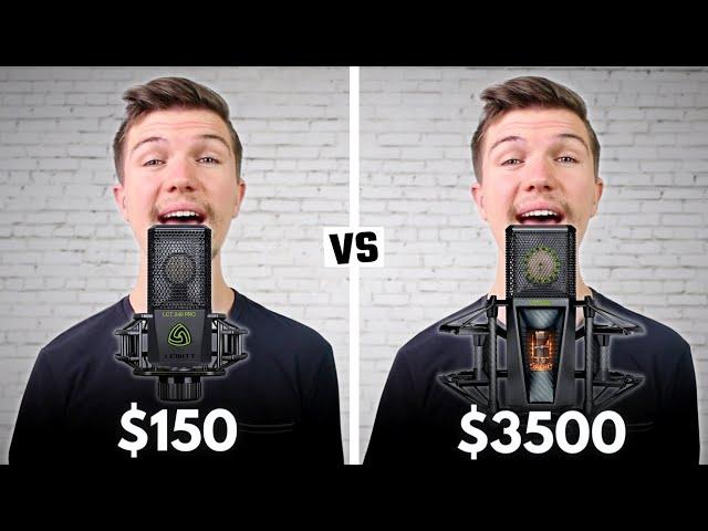 $150 vs. $3500 Microphone Comparison | Lewitt LCT 240 Pro vs. LCT 1040 (2023)