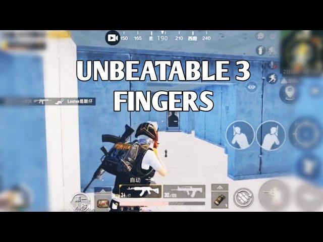 Best 3 finger claw player | pubg mobile | WANFENGNIUBI insane montage