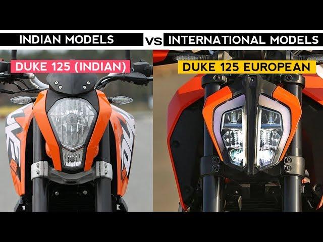 Indian Bikes Models vs their International Model | Rishav Arya