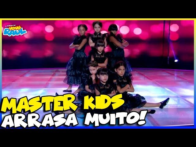 A CRIANÇADA DO MASTERKIDS DANÇA E ARRASA COM SUCESSO DE LADY GAGA! | VOVÔ RAUL GIL