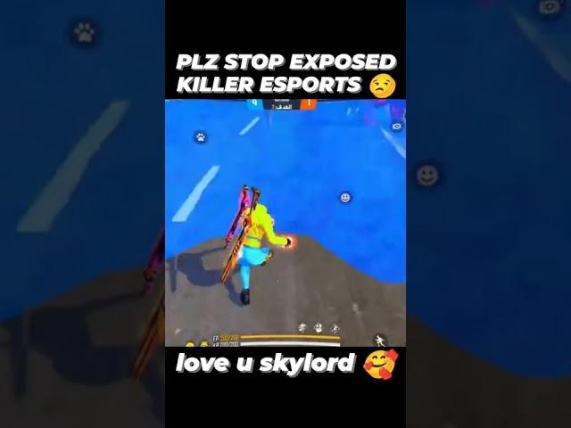 SKYLORD  PLZ STOP EXPOSED KILLE ESPORTS  #shorts #short #reactionvideo