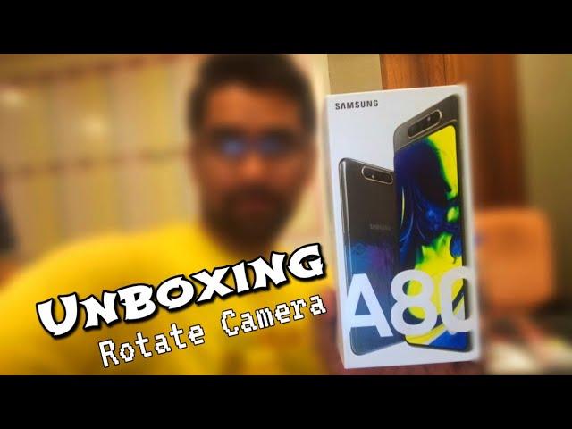 Unboxing Samsung Galaxy A80 | Amazing Camera  ATUL TECH BAZAAR