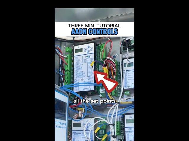 AAON RNC Cabinet Make Up Air Unit Controls Run Down - HVAC DOAS Controls