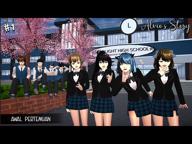 ALVYO STORY'S EPS #1 [ AWAL PERTEMUAN] || DRAMA SAKURA SCHOOL SIMULATOR|| #sakuraschoolsimulator#fyp