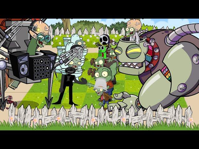 PLANTS VS ZOMBIES FUSION HACK PVZ - FUNNY MOMENTS ANIMATION