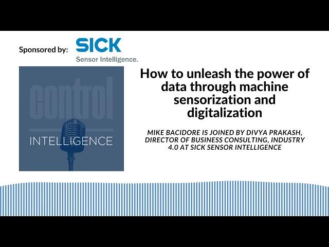 How to unleash the power of data through machine sensorization and digitalization