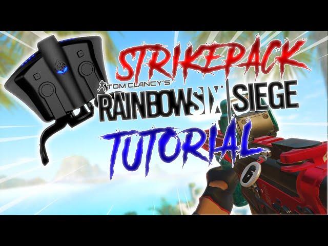 FULL *STRIKEPACK* R6S TUTORIAL + NO RECOIL + MACROS [] 2023