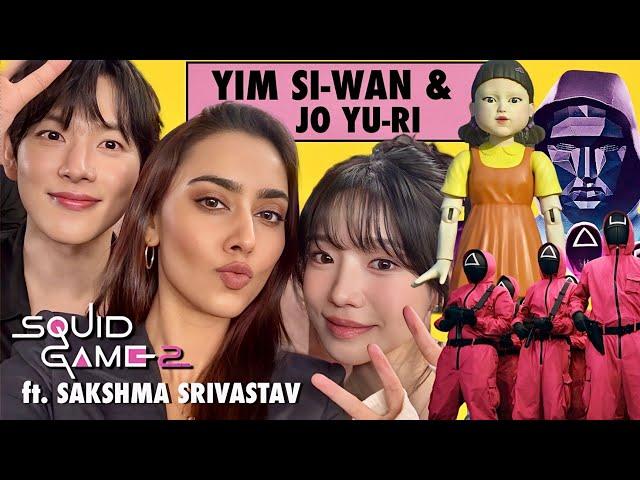 Squid Game Yim Si-wan & Jo Yu-ri ft. Sakshma Srivastav | Indian Interview | Chaotic & Funny